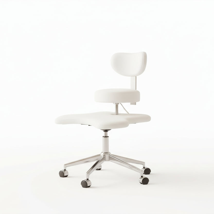 ZenSquat: Cross - Legged Kneeling Chair - Ideal for Yoga Lovers | Fitness Enthusiasts, Back, Leg Pain Relief, Meditation | Home Office Desk Chair -